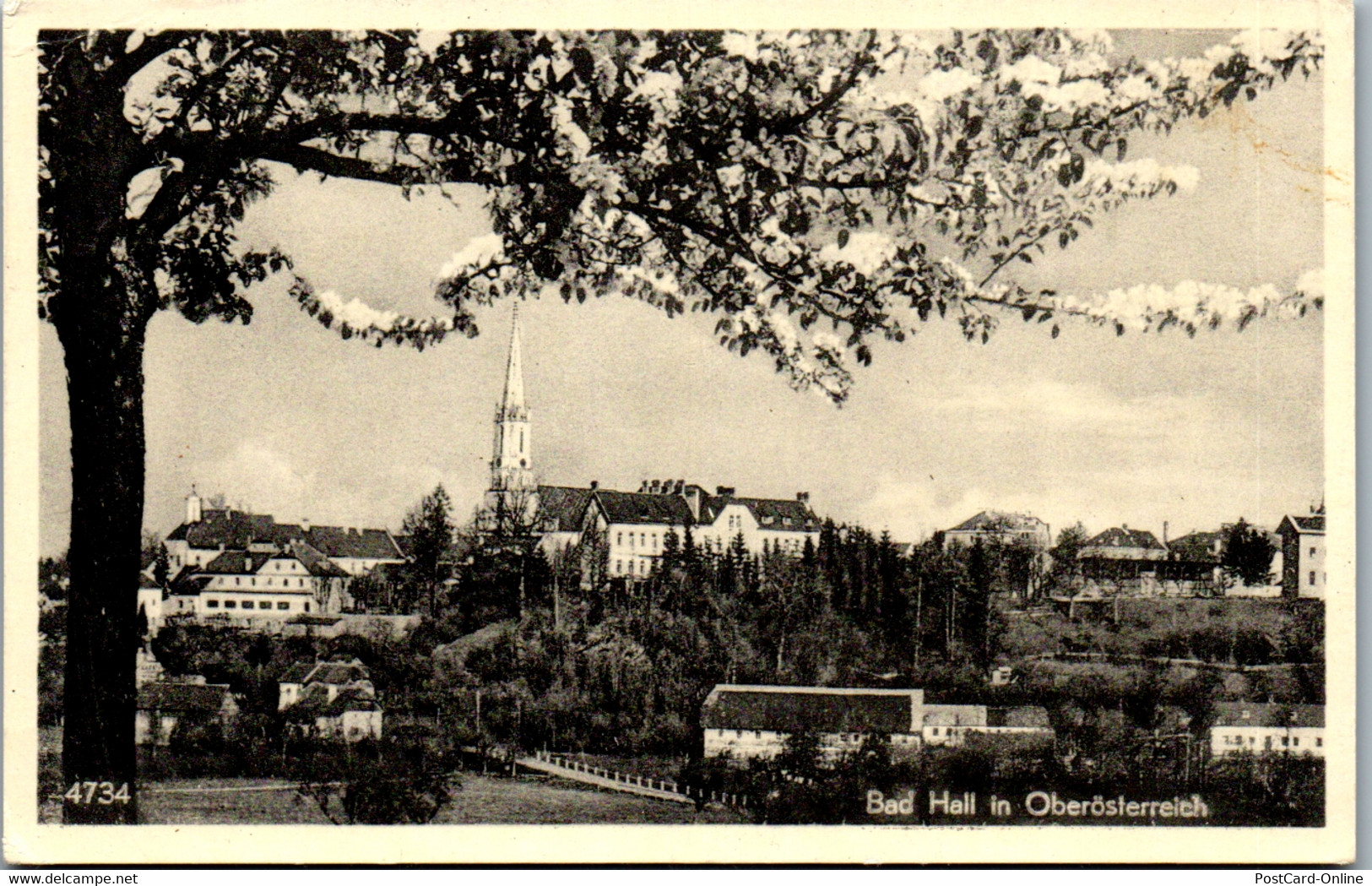 36379 - Oberösterreich - Bad Hall , Panorama - Gelaufen 1951 - Bad Hall