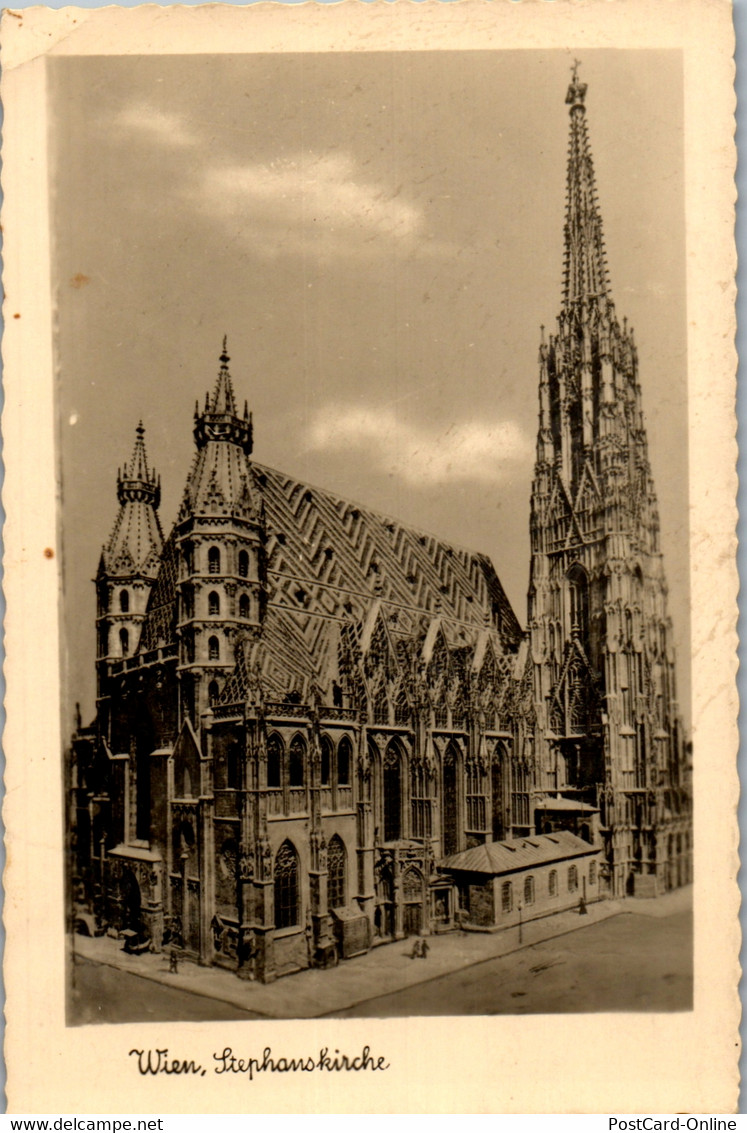 36384 - Wien - Stephanskirche - Gelaufen 1937 - Stephansplatz