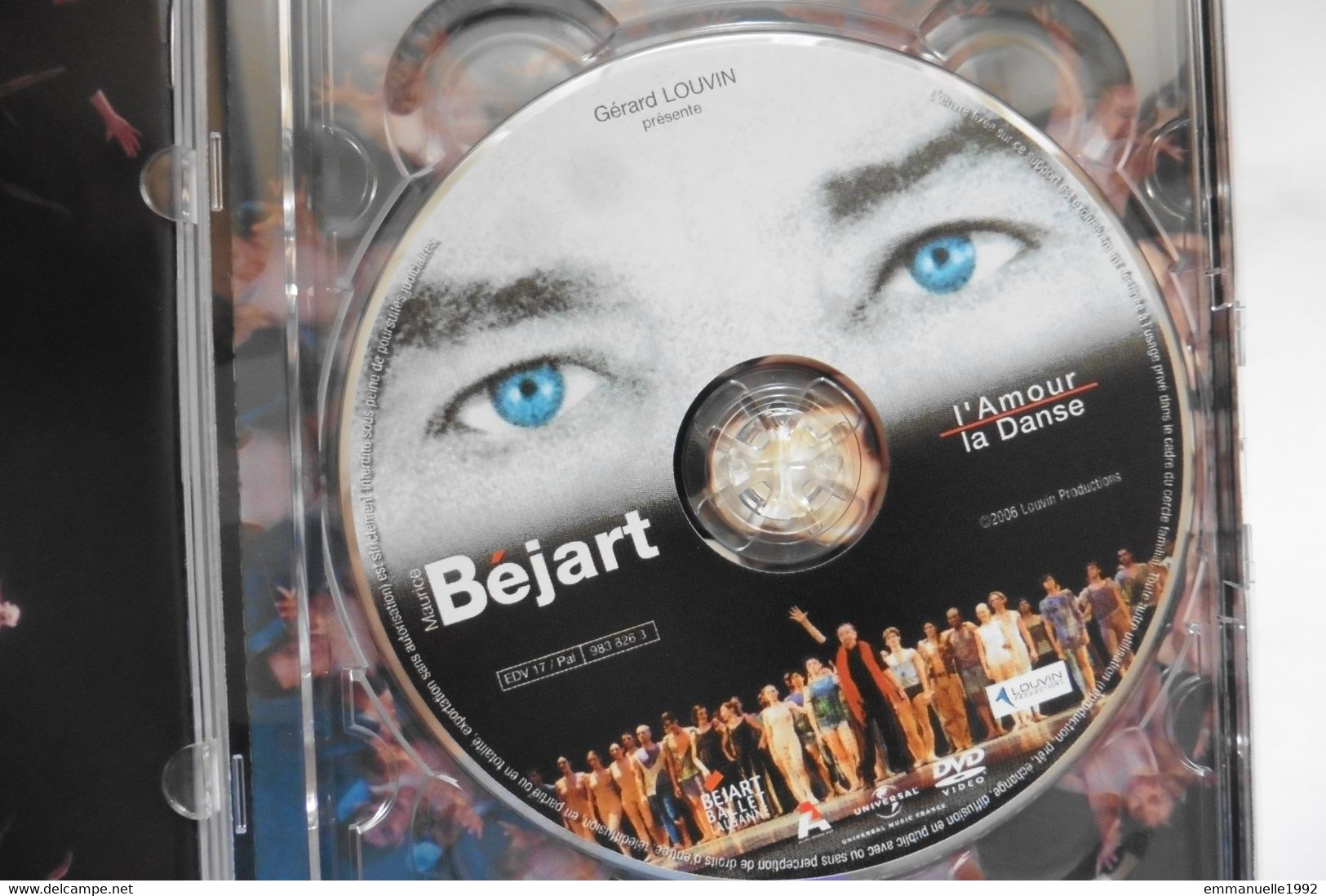 DVD Ballet Best Of Maurice Béjart - L'amour La Danse - Palais Des Sports 2005 - Concert En Muziek