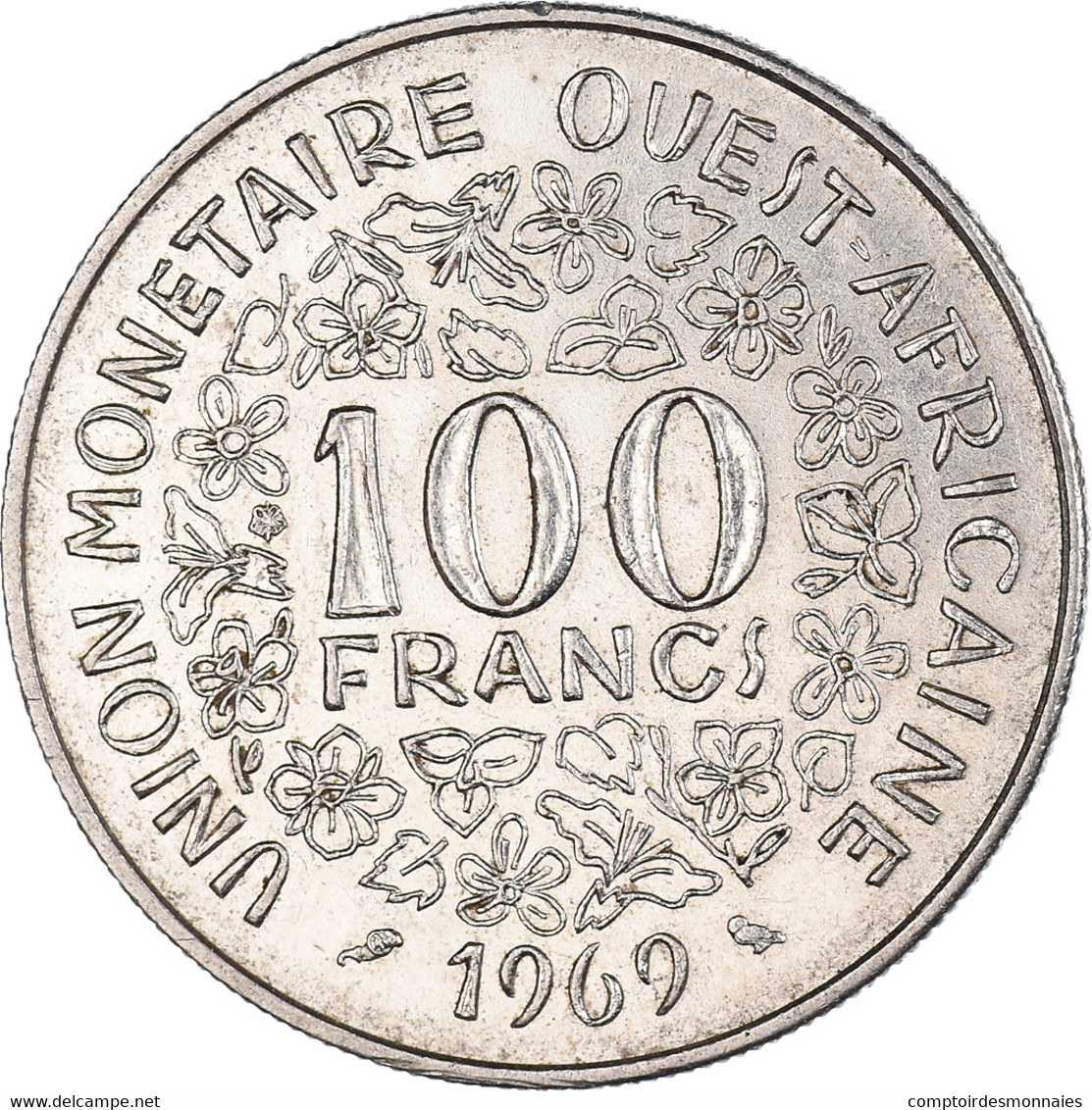 Monnaie, Communauté économique Des États De L'Afrique De L'Ouest, 100 Francs - Costa D'Avorio