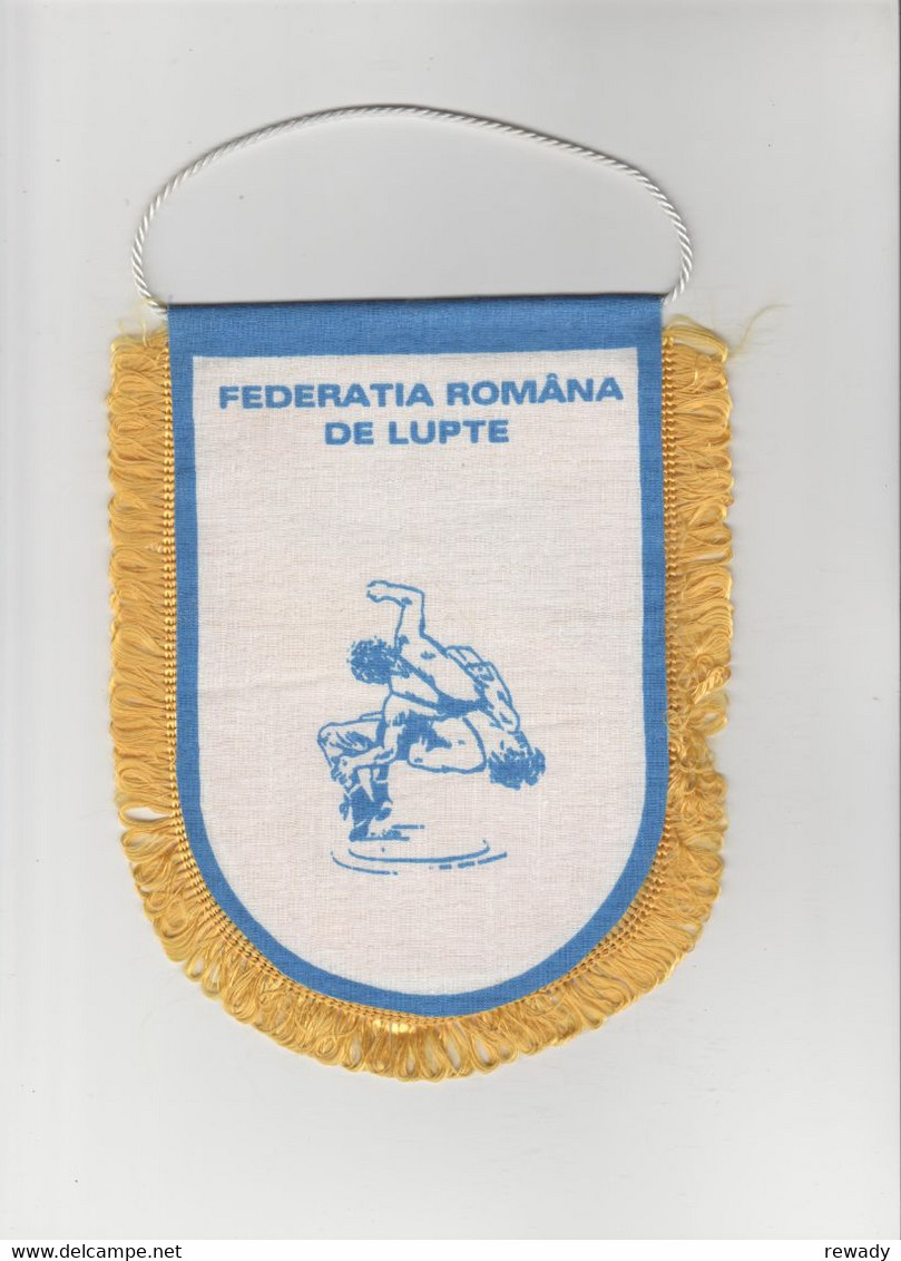 Romania - Federatia Romana De Lupte / Fanion / Penant - Uniformes Recordatorios & Misc