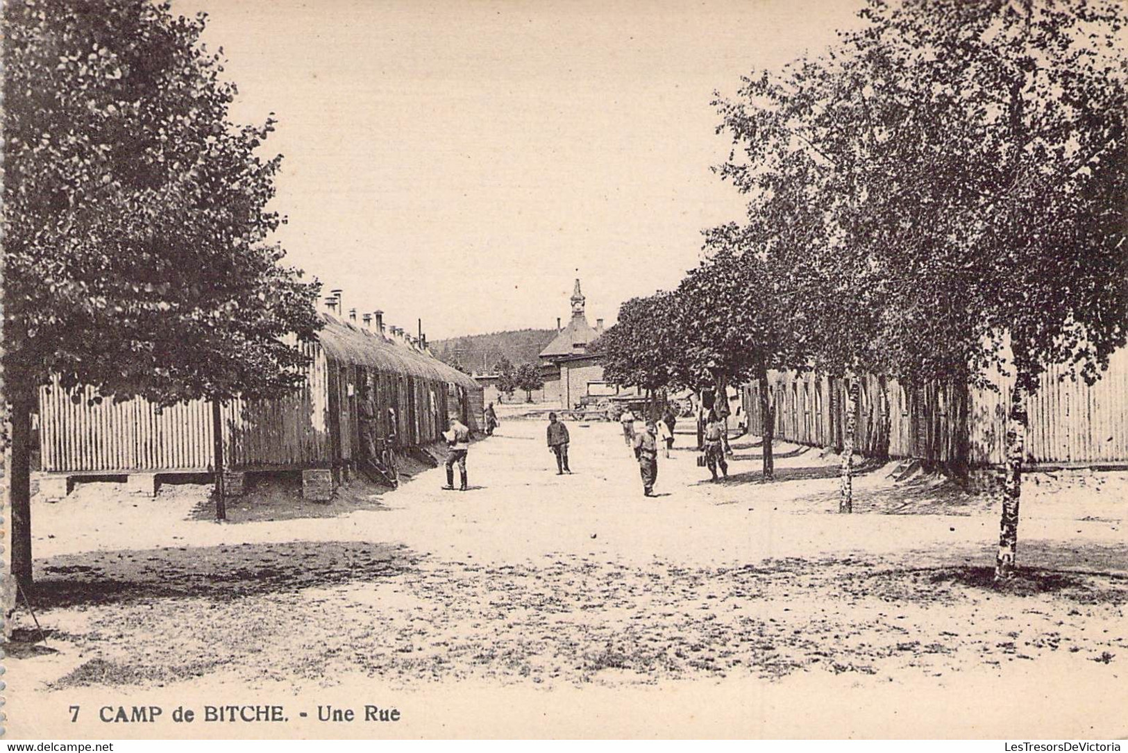 CPA - 57 - MOSELLE - Camp De BITCHE - Une Rue - Militaire - Bitche