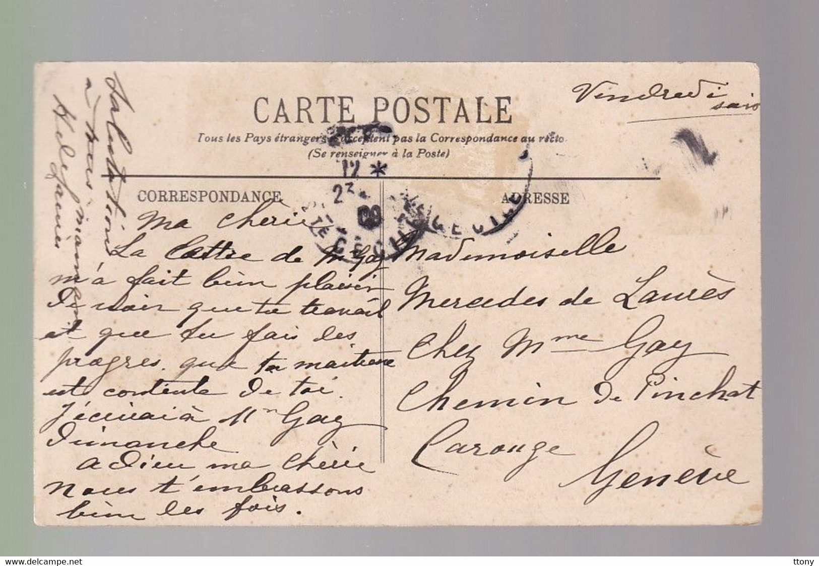 CPA :  Paris  16 éme  Avenue Du Bois De Boulogne Retour Des Courses  1909 - Arrondissement: 16