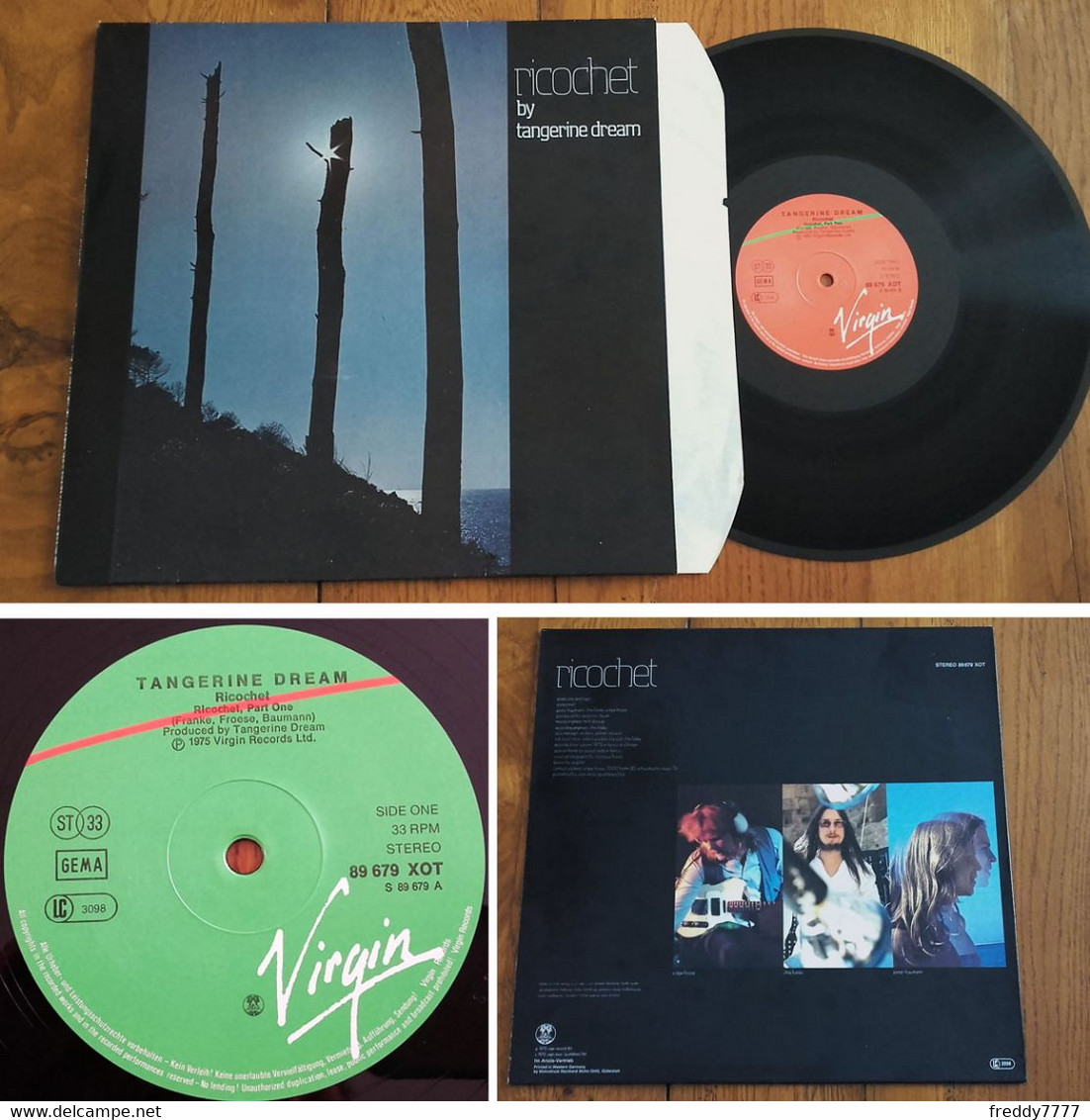 RARE Deutsch LP 33t RPM (12") TANGERINE DREAM (1978) - Verzameluitgaven