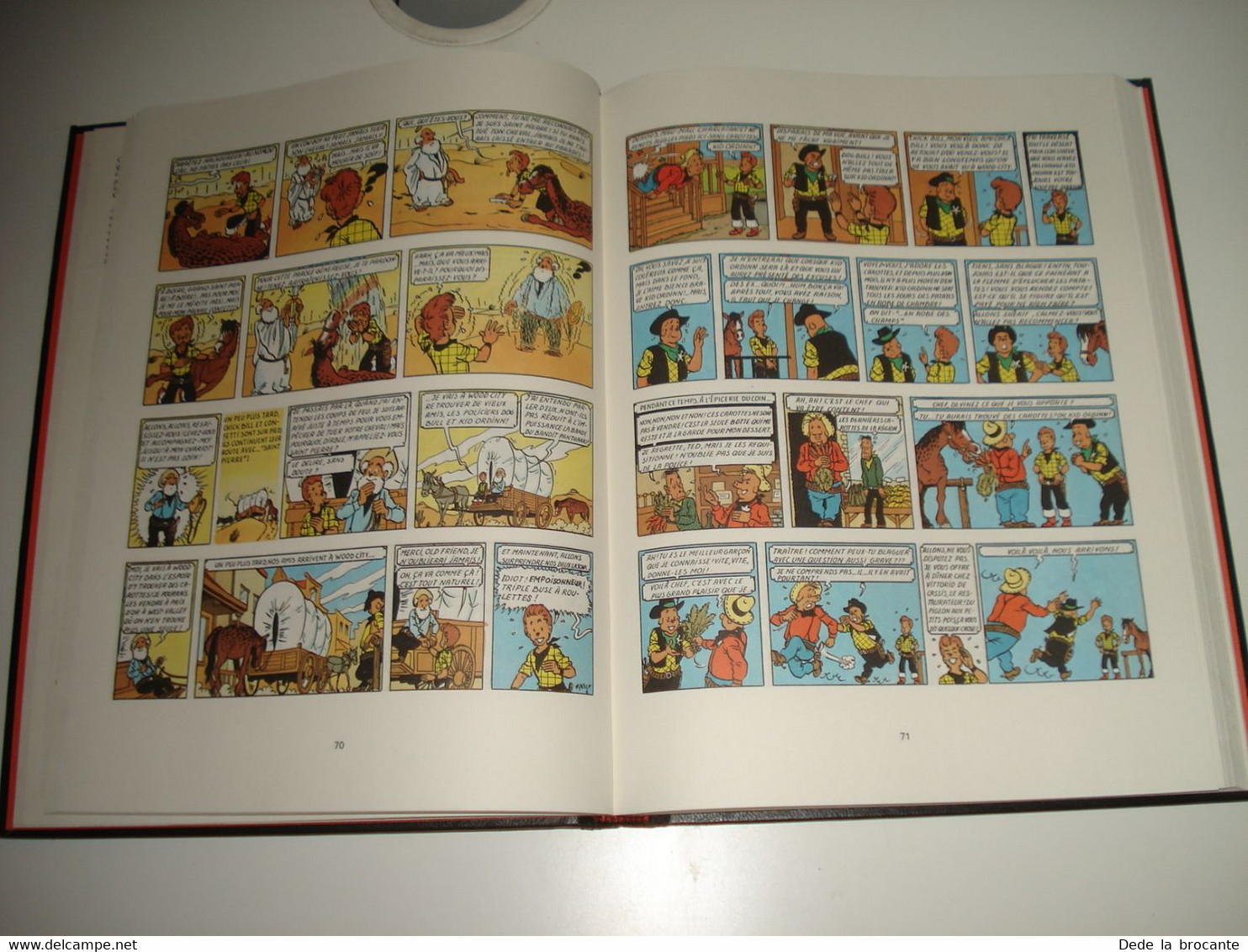 C20 / Rombaldi Les meilleurs histoires du journal de Tintin " Chick Bill " 1984