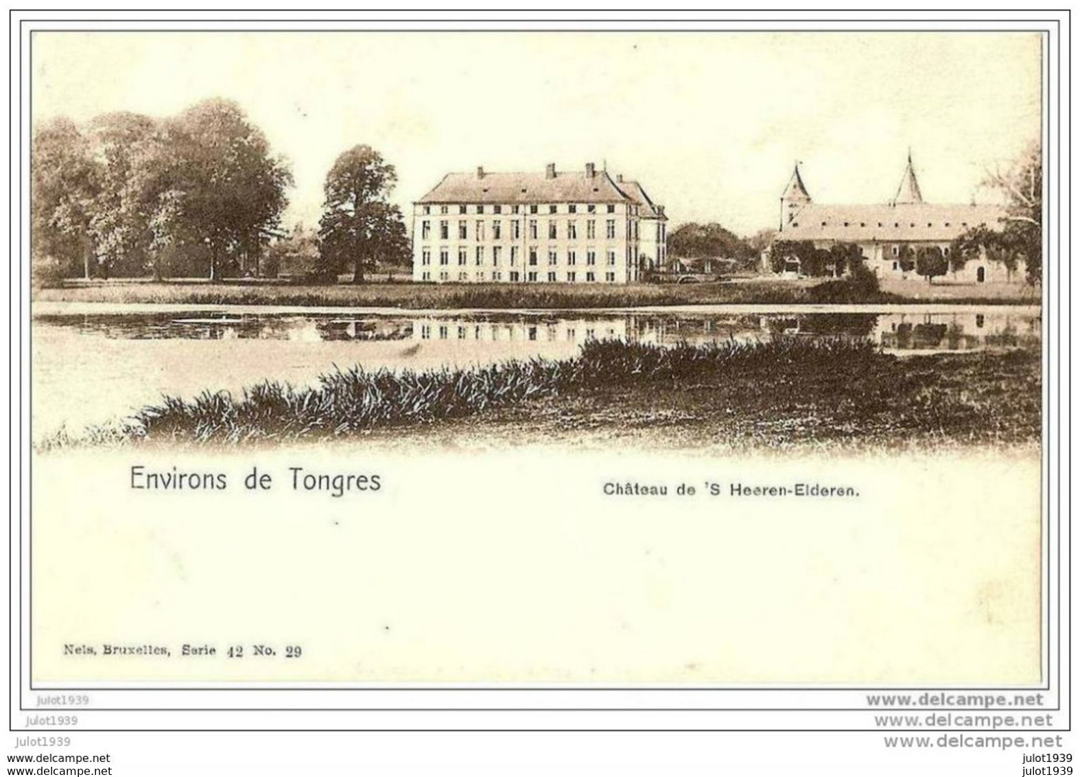 'S HEEREN - ELDEREN ..-- TONGRES ..-- Nels 42 , N° 29 . Le Château . - Tongeren