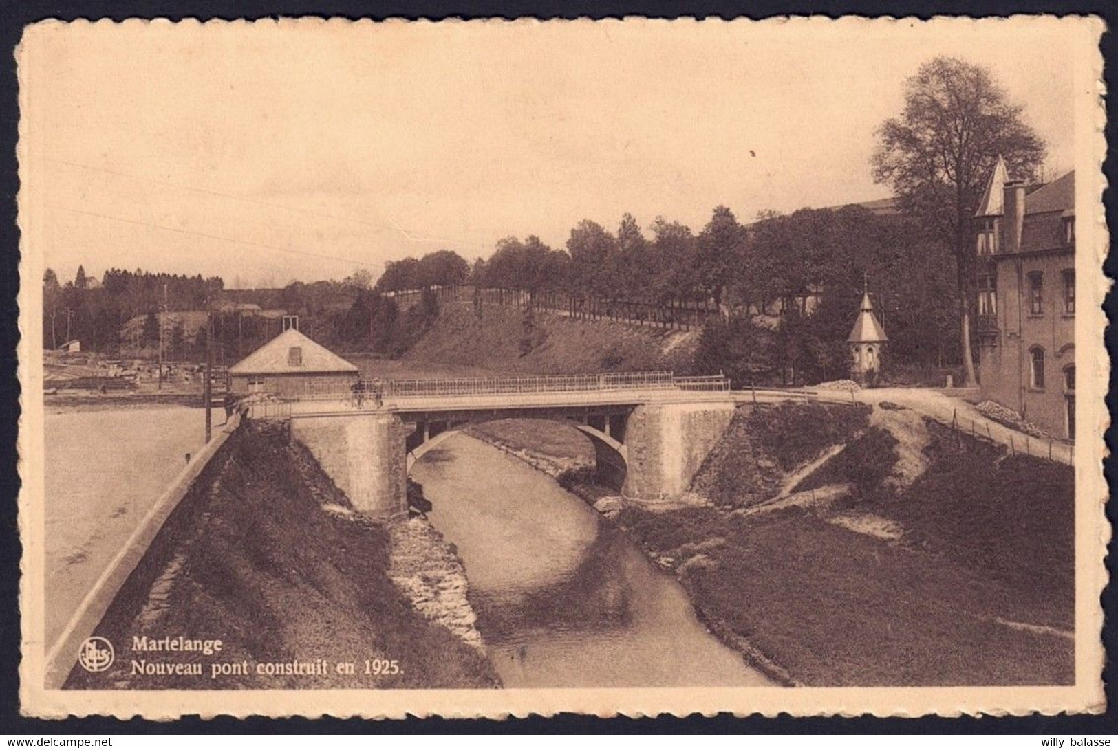 +++ CPA - MARTELANGE - Nouveau Pont Construit En 1925  // - Martelange