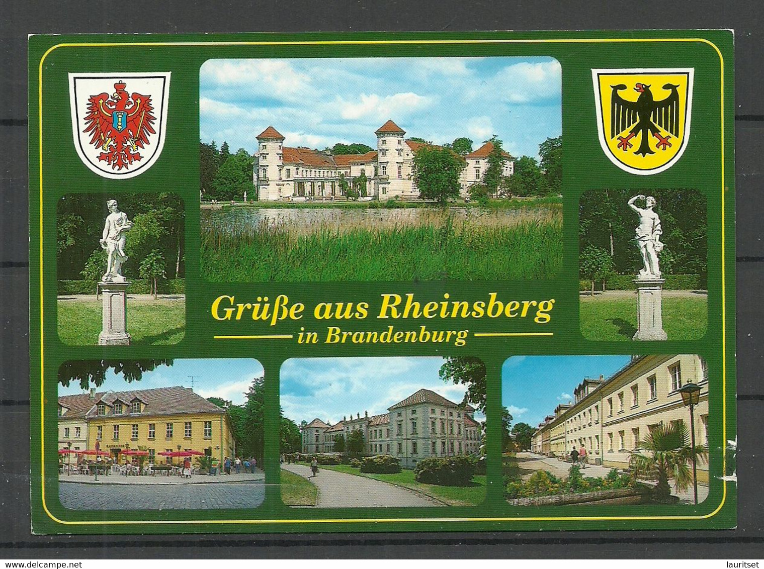 Germany Deutschand RHEINSBERG Sent 1999 With Stamp - Rheinsberg