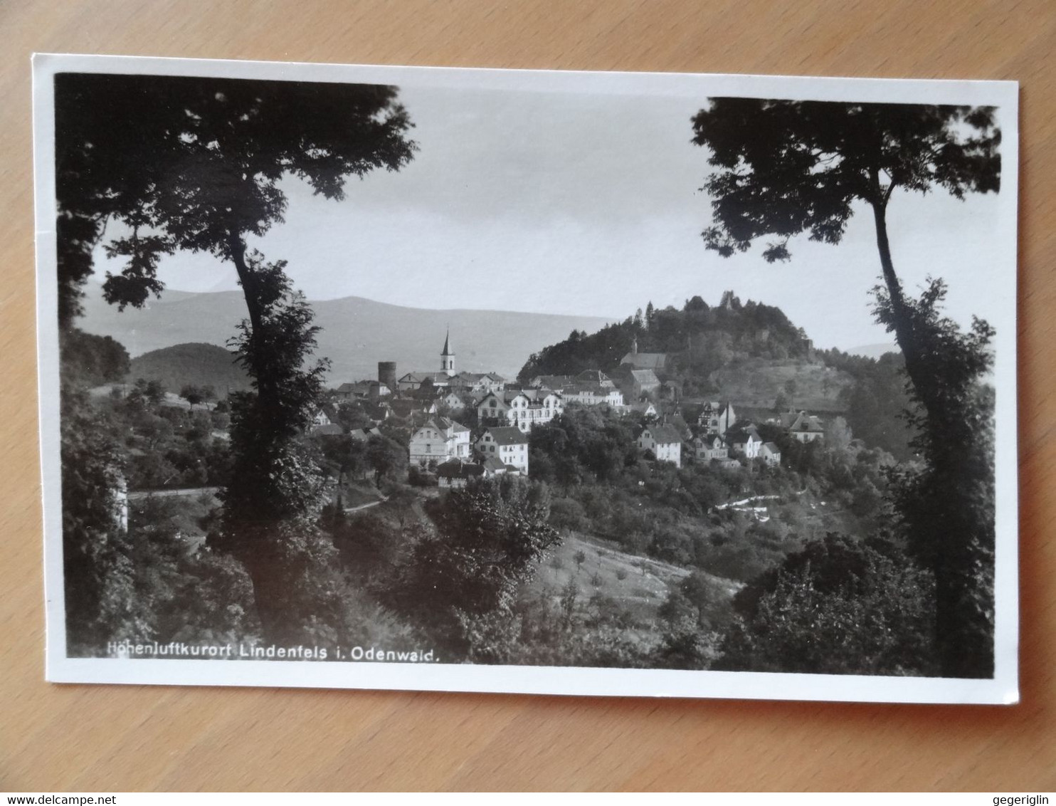 Höhenluftkurort Lindentels Im Odenwald - 1952 - Odenwald
