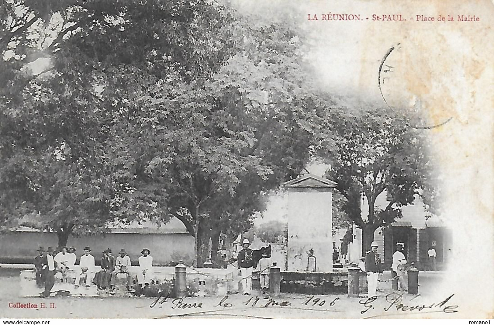 LA REUNION  - SAINT PAUL  - Place De La Mairie - Saint Paul