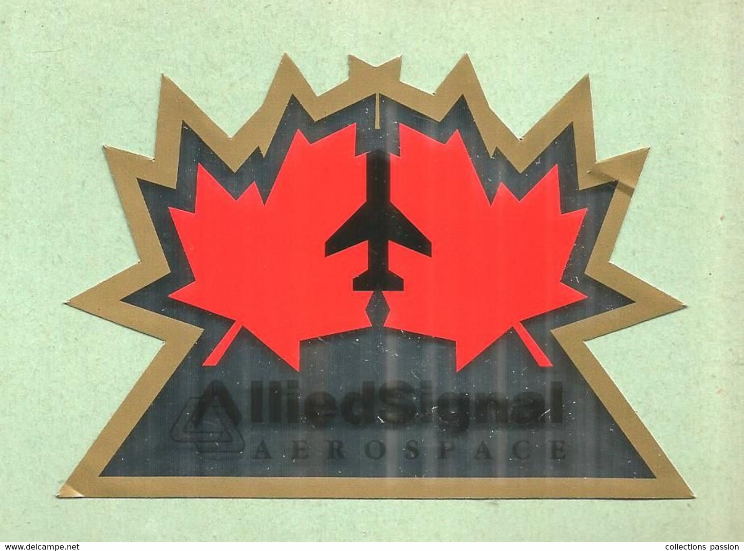 Autocollant , ALLIED SIGNAL AEROSPACE - Stickers
