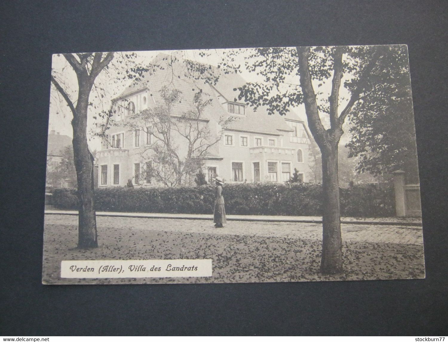 VERDEN , Villa ,   Seltene Karte Um 1917 - Verden