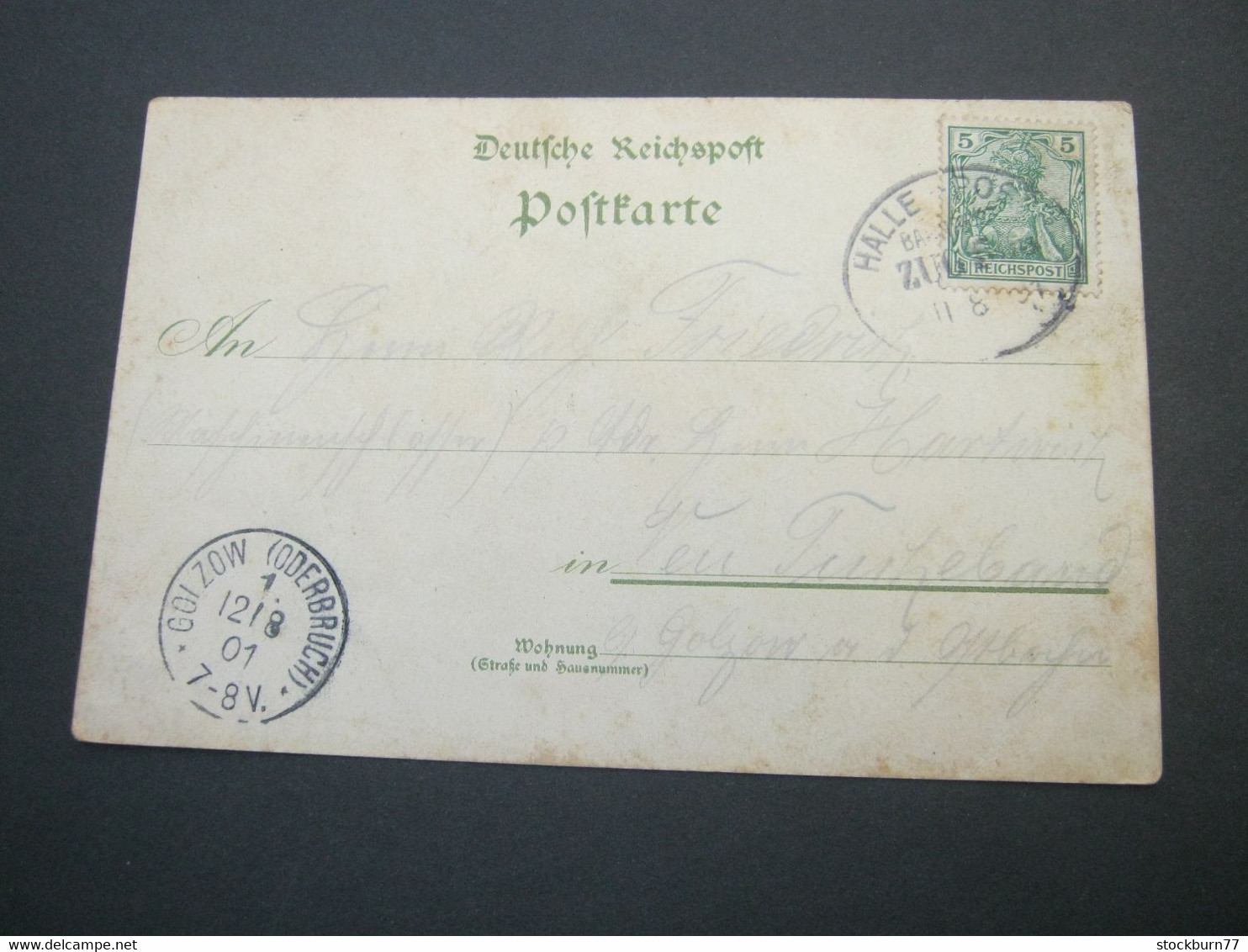 Finsterwalde , Postamt  Seltene Karte Um 1901 - Finsterwalde