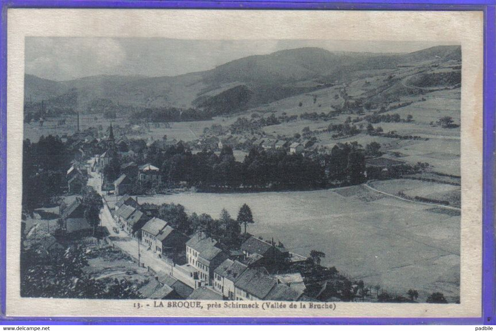 Carte Postale  67. La Broque  Près  Schirmeck  Très Beau Plan - La Broque