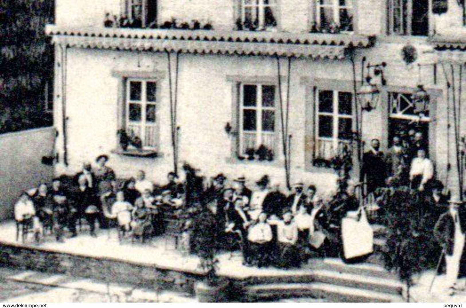 Alle Sur Semois ( Vresse Sur Semois). Hôtel Mongin-Hoffmann ( 1854). Pub Absinthe Oxygénée Cusenier. 1908 - Vresse-sur-Semois