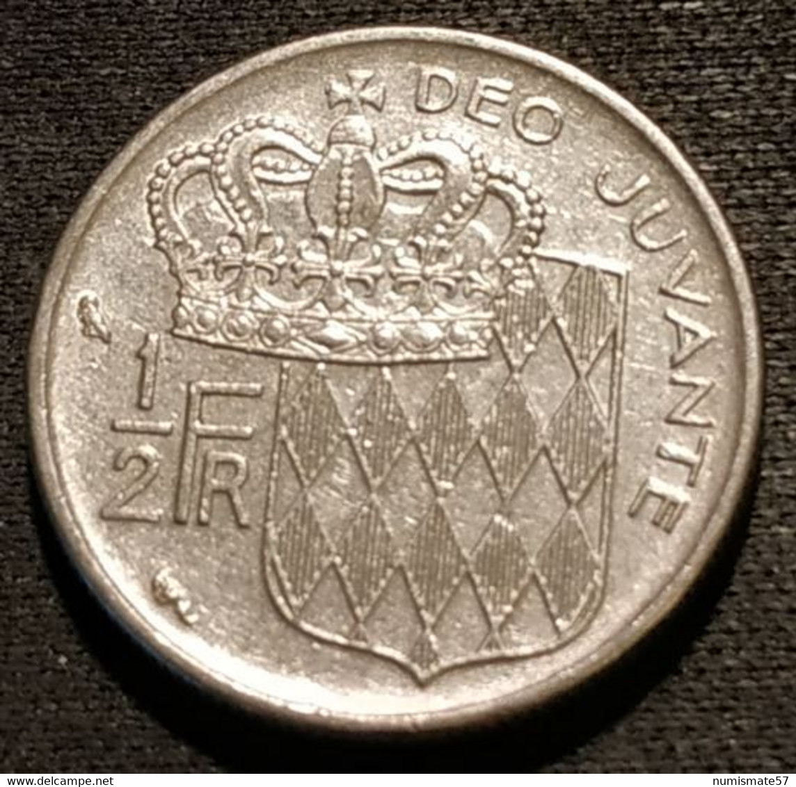 MONACO - ½ - 1/2 FRANC 1965 - Rainier III - KM 145 - 1949-1956 Francos Antiguos