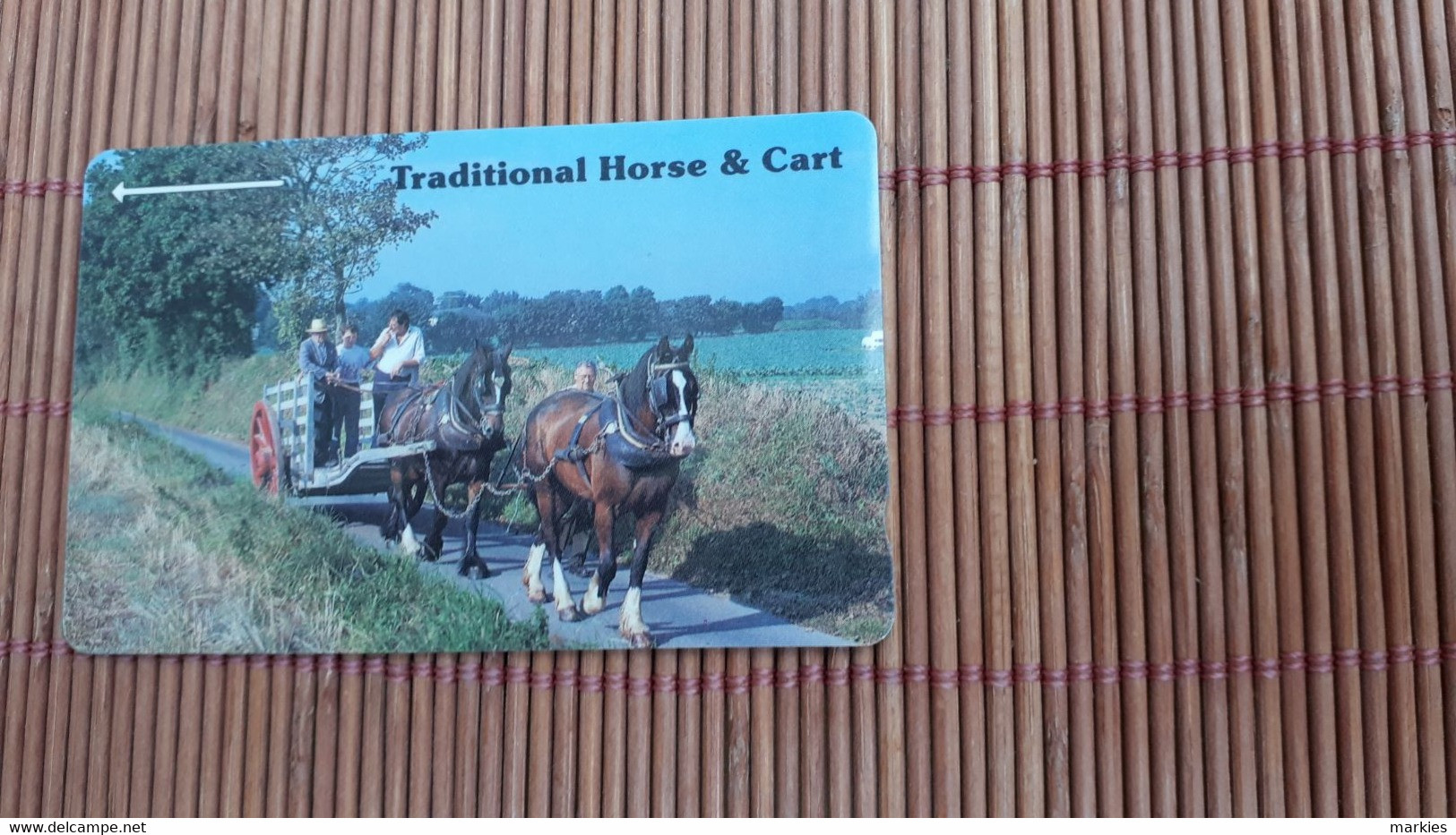 Horse Phonecard Used - Chevaux