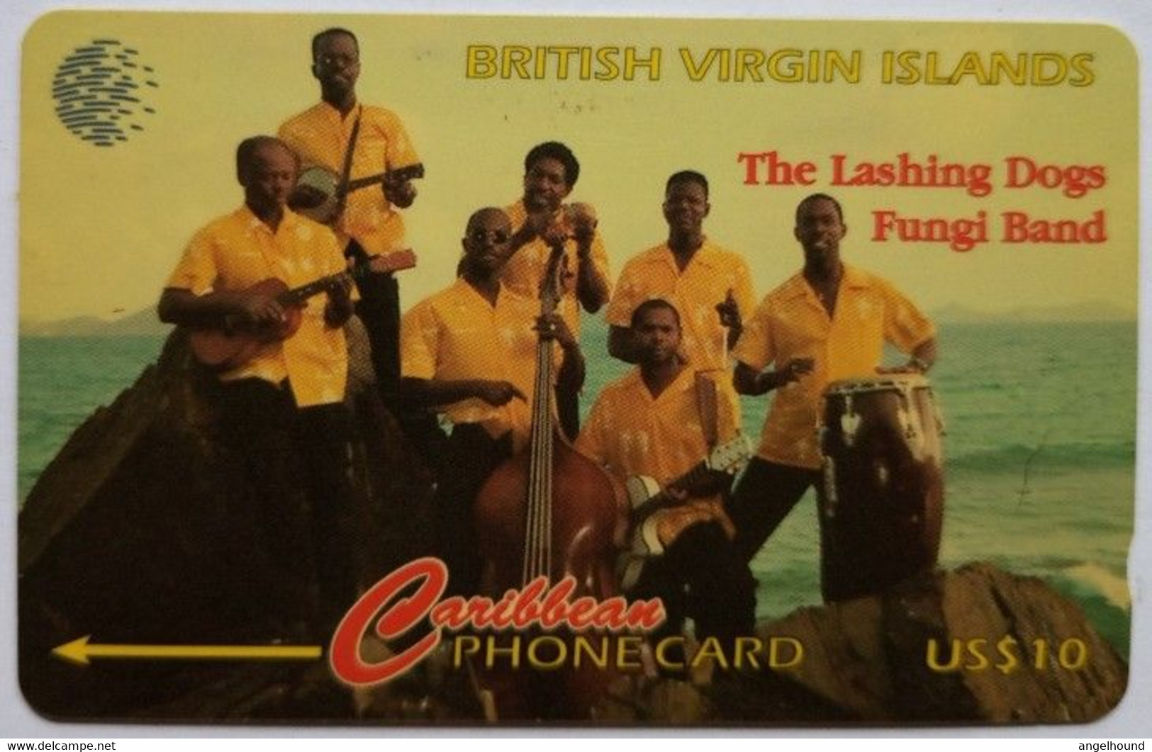 BVI Cable And Wireless US$10  171CBVB " BVI Cultural Heritage - The Lashing Dogs ( Sapanish ) " - Vierges (îles)