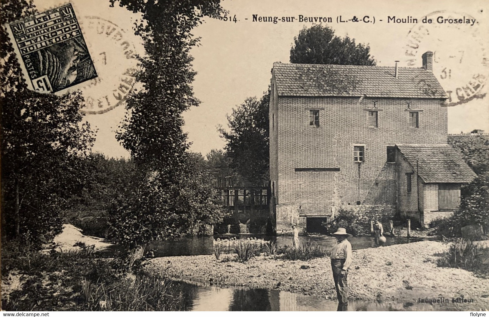 Neung Sur Beuvron - Le Moulin De Groselay - Minoterie - Neung Sur Beuvron