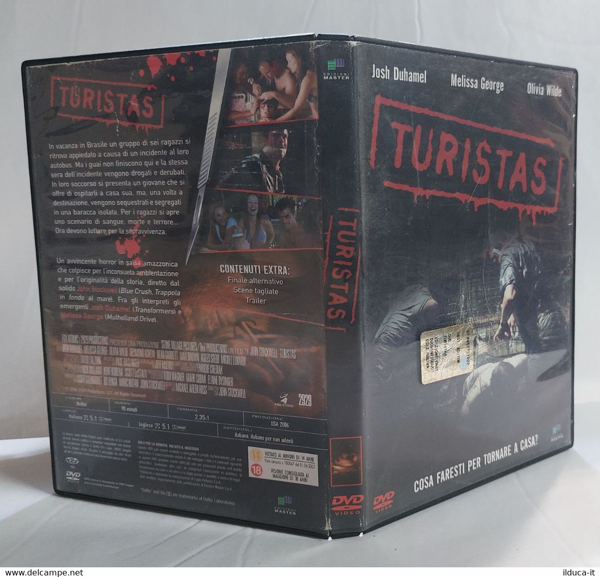 I106997 DVD - TURISTAS - Di John Stockwell - Josh Duhamel, Melissa George 2006 - Horreur