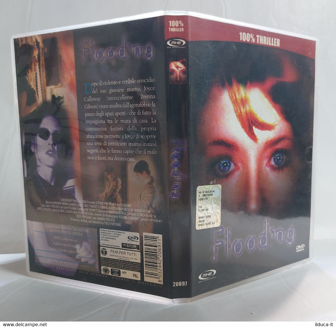 I107000 DVD - FLOODING - Di Todd Portugal - Brenna Gibson, Jack Turturici 2000 - Horror