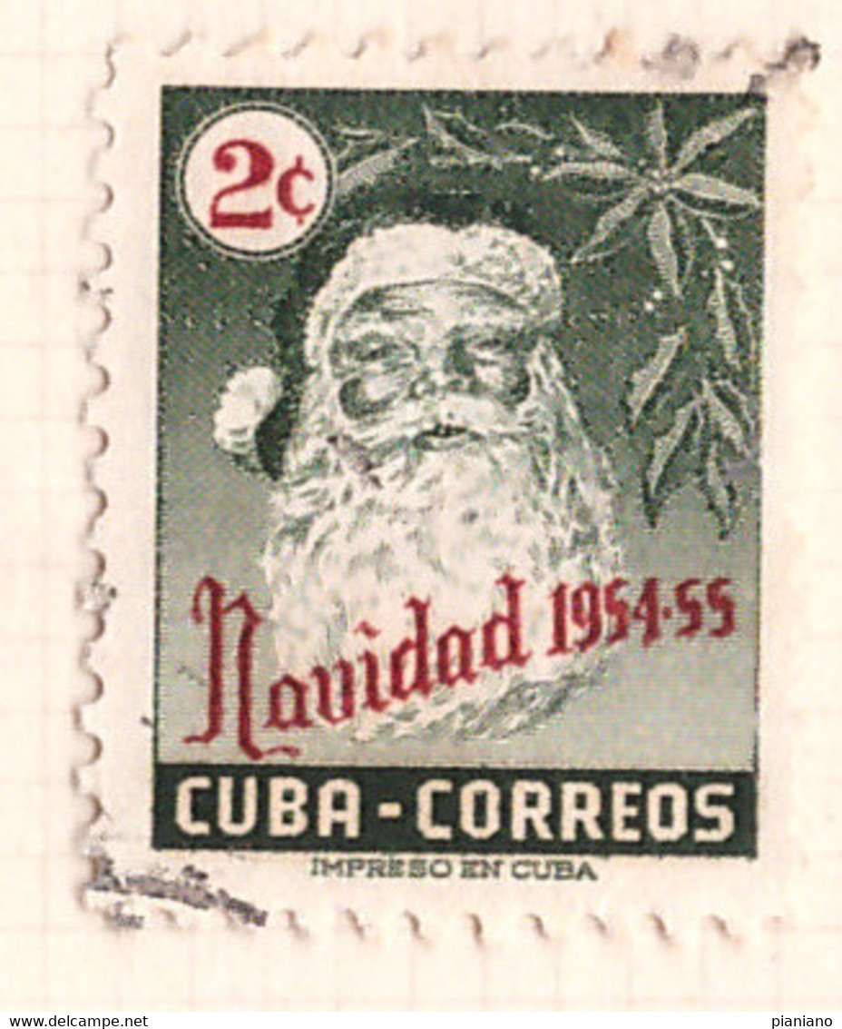 PIA- CUBA - 1954 : Natale - (Yv  417-18) - Used Stamps