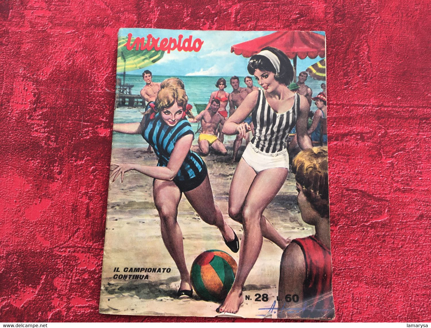 B.D INTRÉPIDO⭐ Periodico Settimanale Italiano Di Fumetti, Pubblicato Tra Il 1935 E Il 1998-☛N° 28 Editrice Universo (it) - Classic (1930-50)