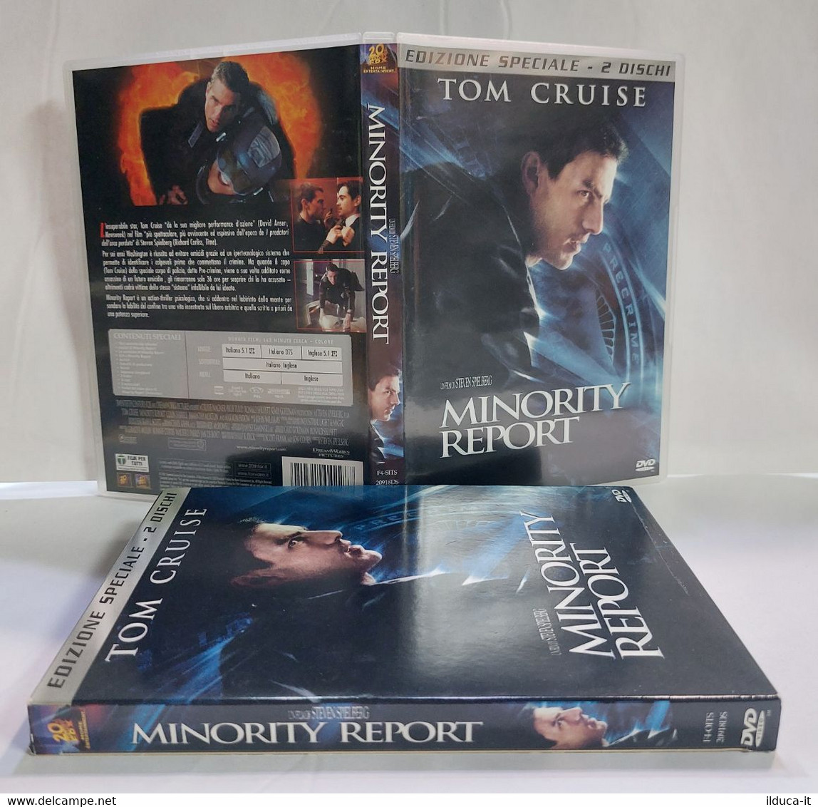 I107014 DVD - MINORITY REPORT - Steven Spielberg - Tom Cruise - Edizione 2 DVD - Science-Fiction & Fantasy