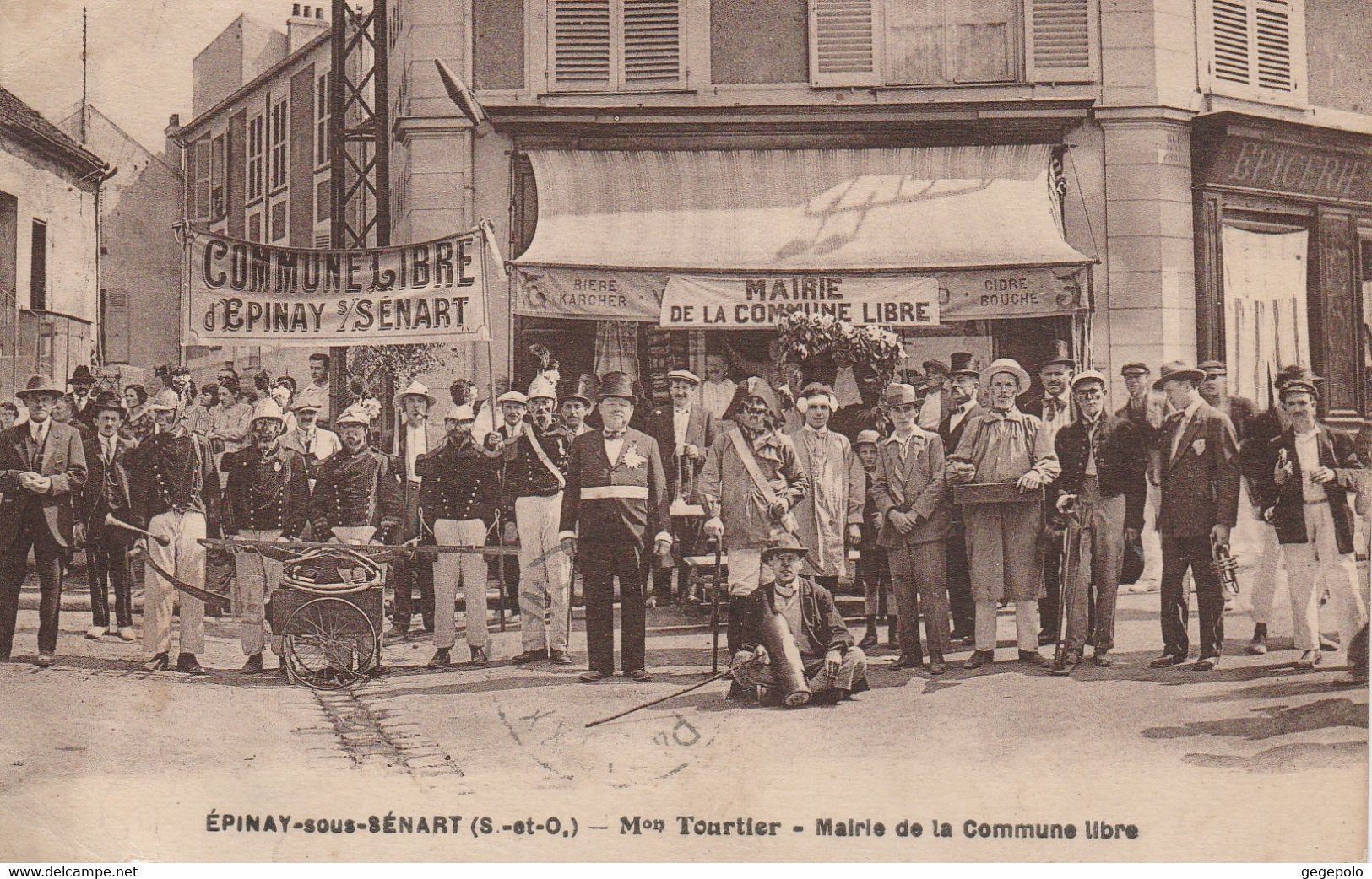 EPINAY Sous SENART - Maison Tourtier - Mairie De La Commune Libre - Epinay Sous Senart