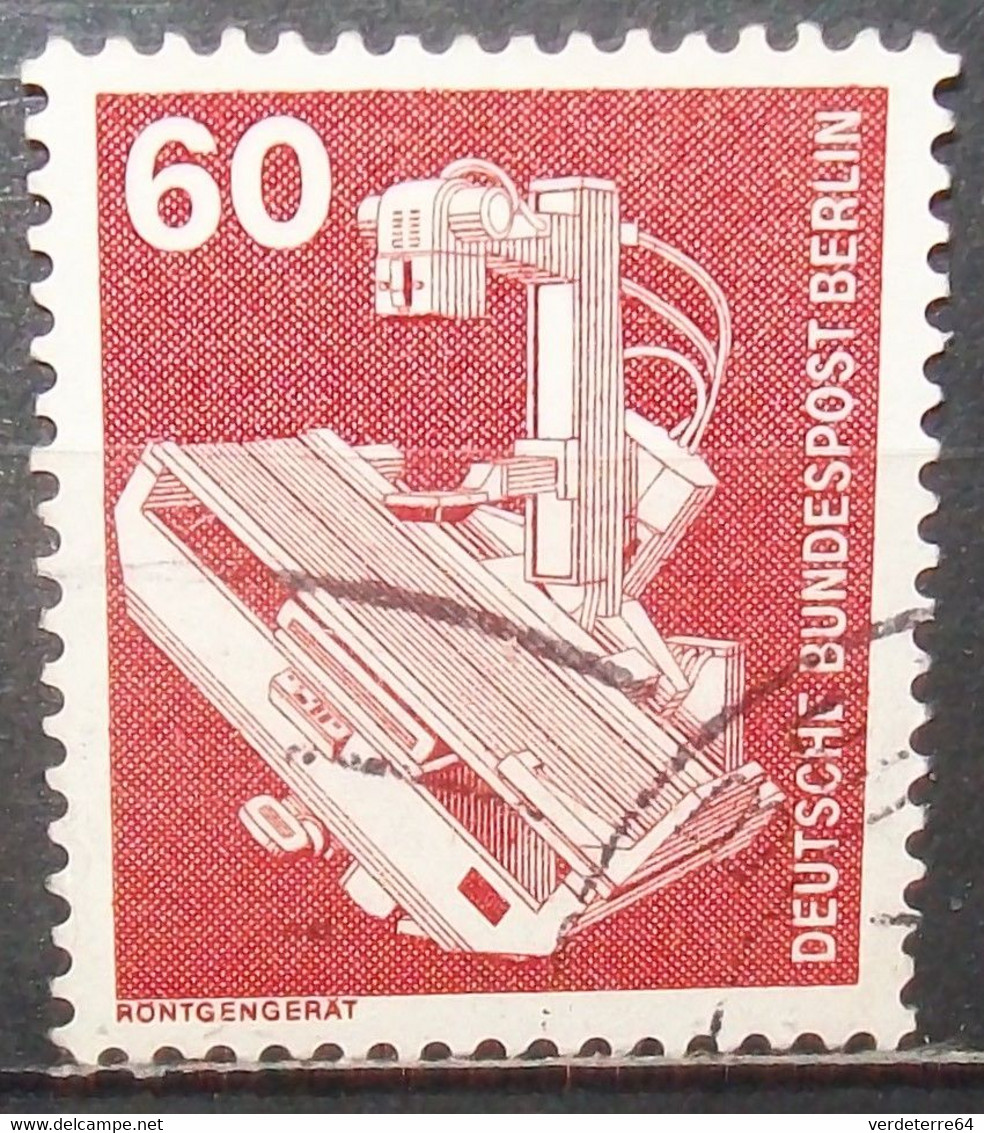 N°347M TIMBRE ALLEMAND REPUBLIQUE FEDERALE BERLIN OBLITERE - Gebraucht