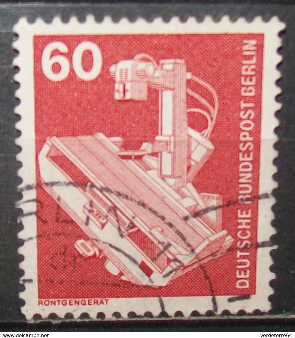 N°348M TIMBRE ALLEMAND REPUBLIQUE FEDERALE BERLIN OBLITERE - Gebraucht