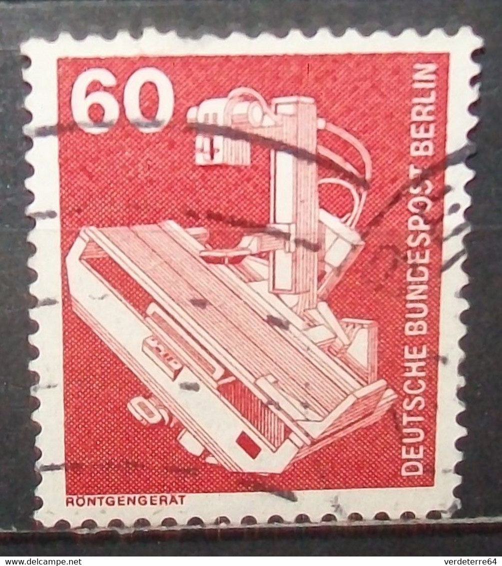 N°349M TIMBRE ALLEMAND REPUBLIQUE FEDERALE BERLIN OBLITERE - Gebraucht