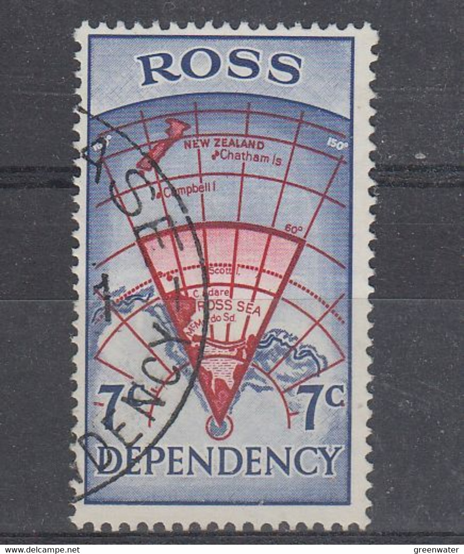 Ross Dependecy 1967 7c Used Ca Ross Dependecy (57997) - Usados