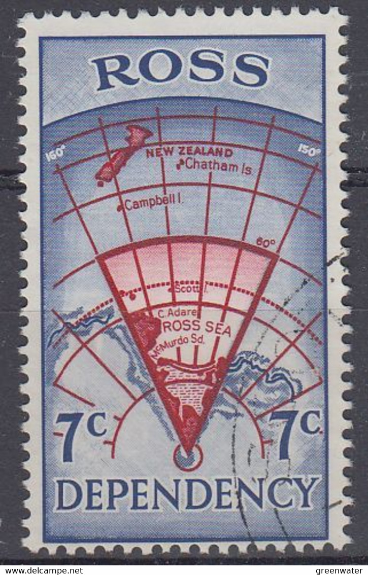 Ross Dependecy 1967 7c Used  (57999) - Gebraucht