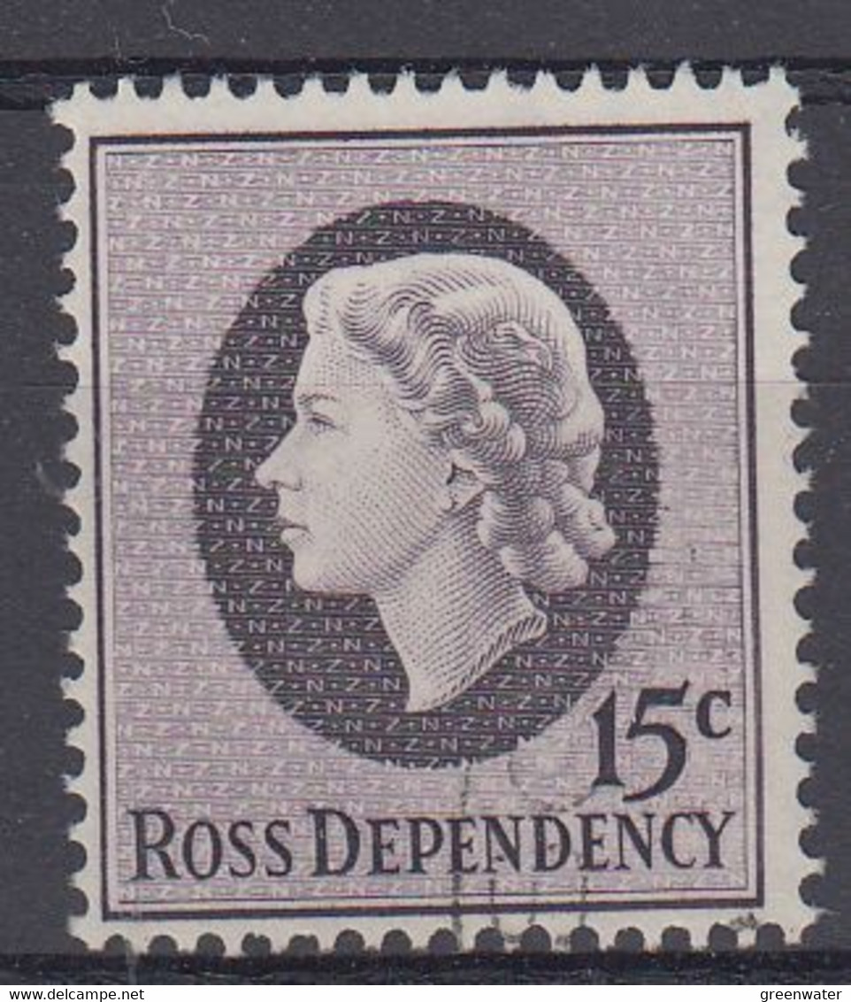 Ross Dependecy 1967 15c Used  (57999A) - Gebruikt
