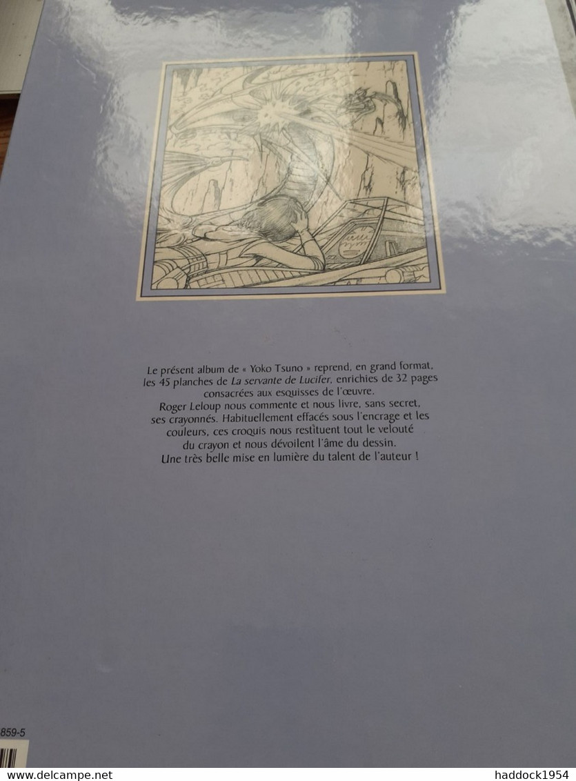 la servante de LUCIFER esquisses d'une oeuvre YOKO TSUNO ROGER LELOUP 2010