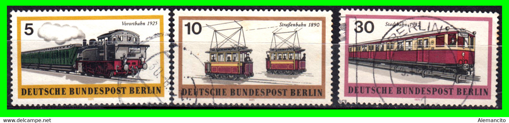 ALEMANIA - BERLIN - (GERMANY) REPUBLICA FEDERAL ALEMANA) AÑO 1971 (TRANSPORTES BERLINESES.) - Gebraucht