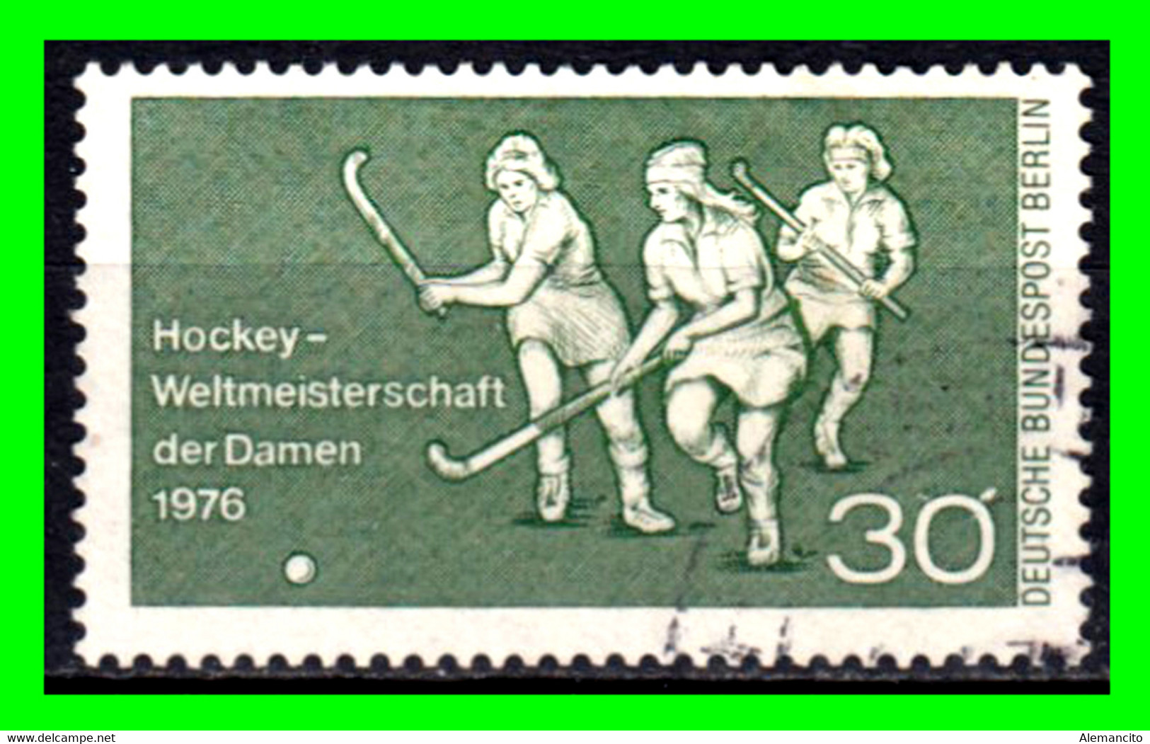 ALEMANIA – BERLIN - (GERMANY) REPUBLICA FEDERAL ALEMANA) AÑO 1976 (CAMPEONATO MUNDIAL DE HOCKEY HIERBA FEMENINO.) - Gebraucht