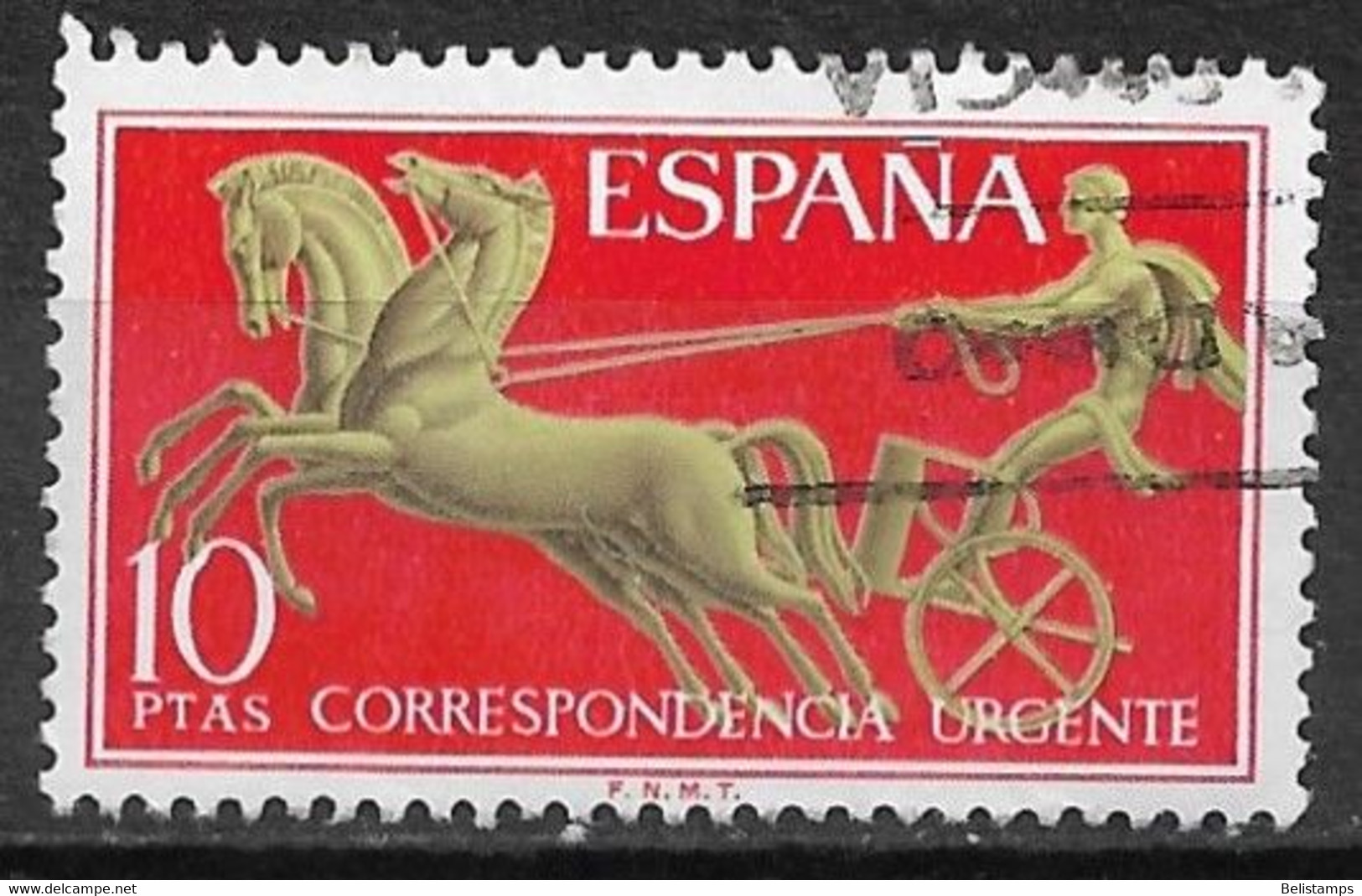 Spain 1971. Scott #E26 (U) Chariot - Servizi