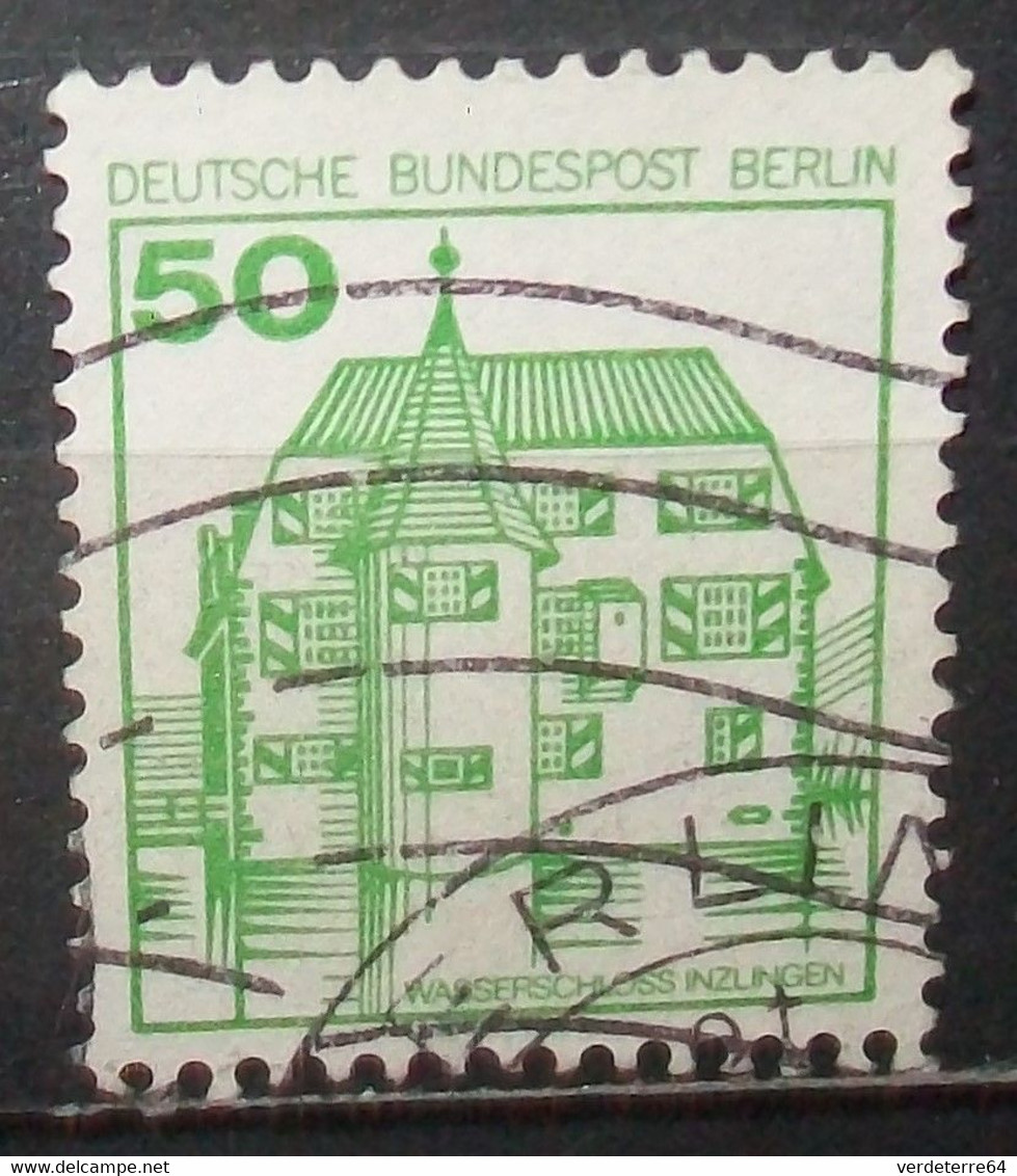 N°368M TIMBRE ALLEMAND REPUBLIQUE FEDERALE BERLIN OBLITERE - Gebraucht