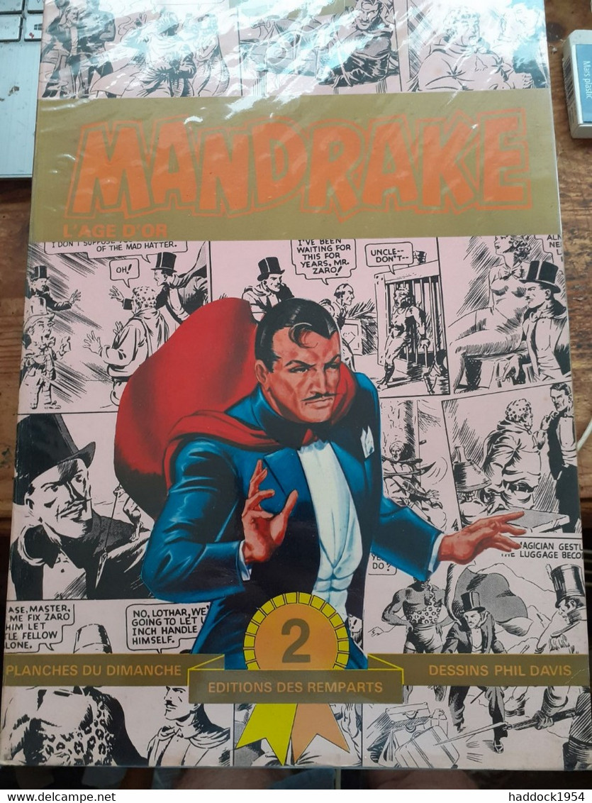 MANDRAKE Tome 1 à 3 LEE FALK PHIL DAVIS éditions Des Remparts 1980 - Mandrake