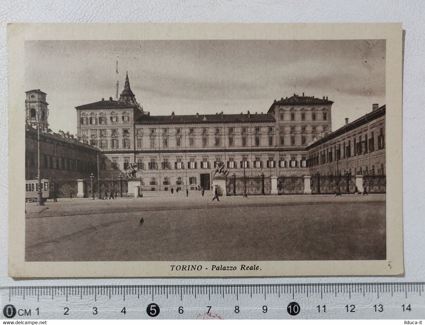 I120015 Cartolina - Torino - Palazzo Reale - VG 1938 - Palazzo Reale