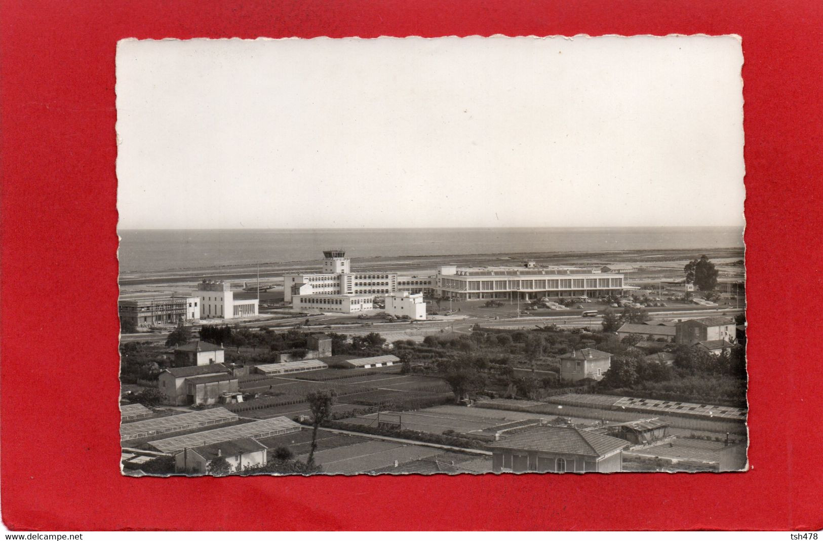 06---RARE---NICE---Vue Générale De L'Aéroport--Aéroport De Nice-Côte D'Azur--voir 2 Scans - Transport Aérien - Aéroport