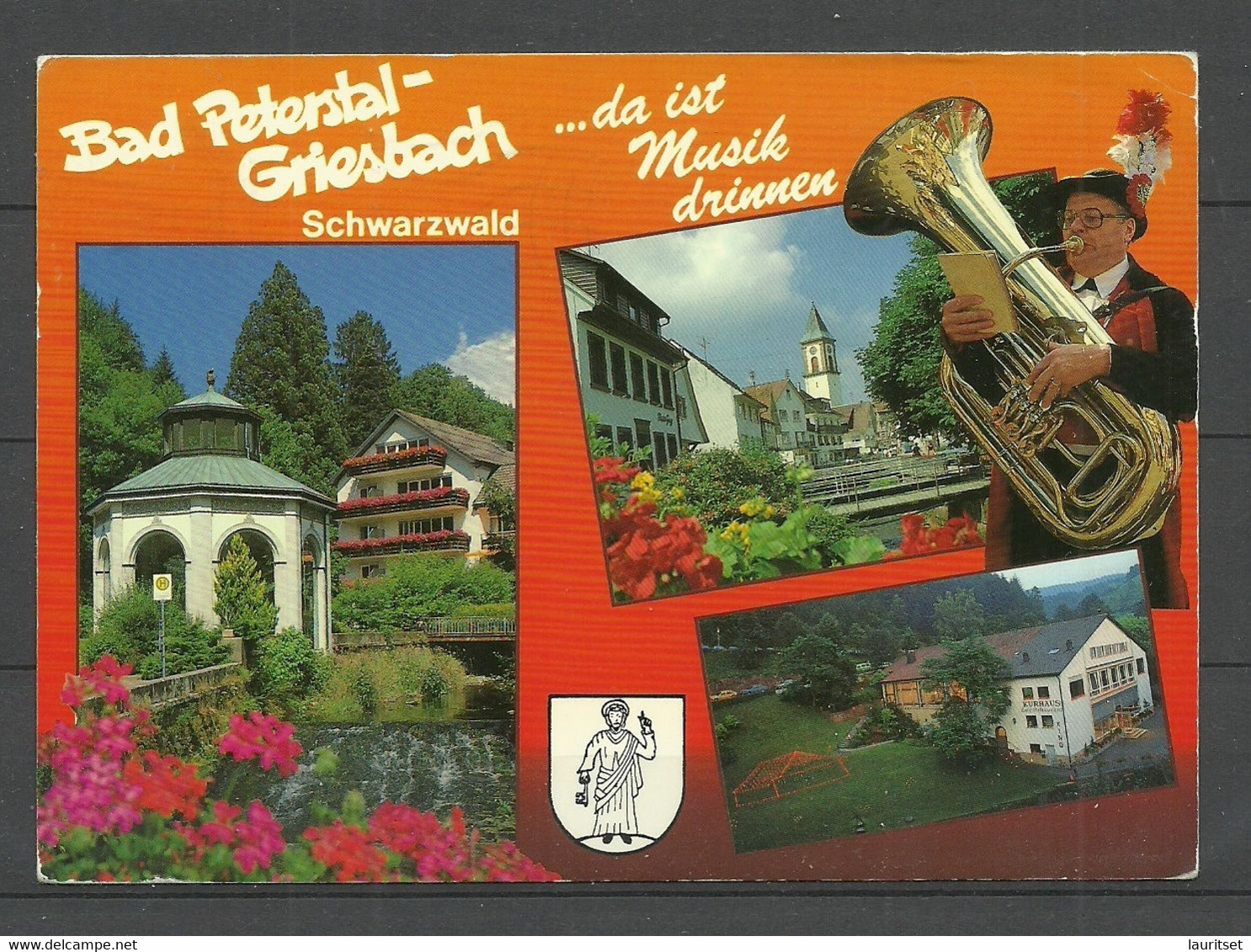 Deutschland BAD PETERSTAL Schwarzwald (gesendet, Mit Briefmarke) - Bad Peterstal-Griesbach