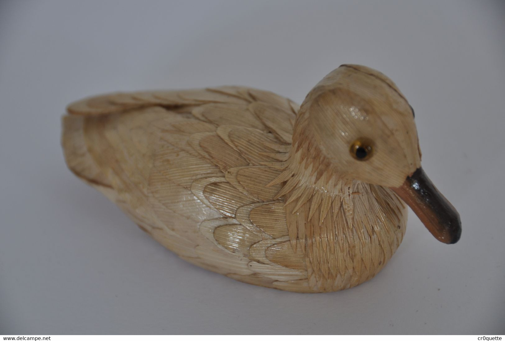 LOT DE 2 CANARDS En PAILLE - Uccelli - Anatre