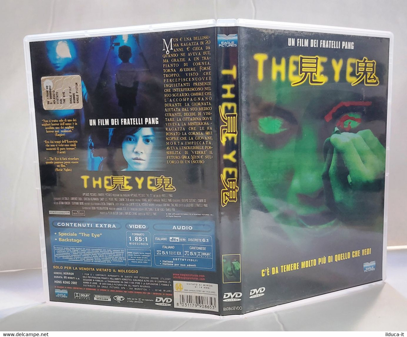 I107068 DVD - THE EYE (2002) - Angelica Lee - Horreur