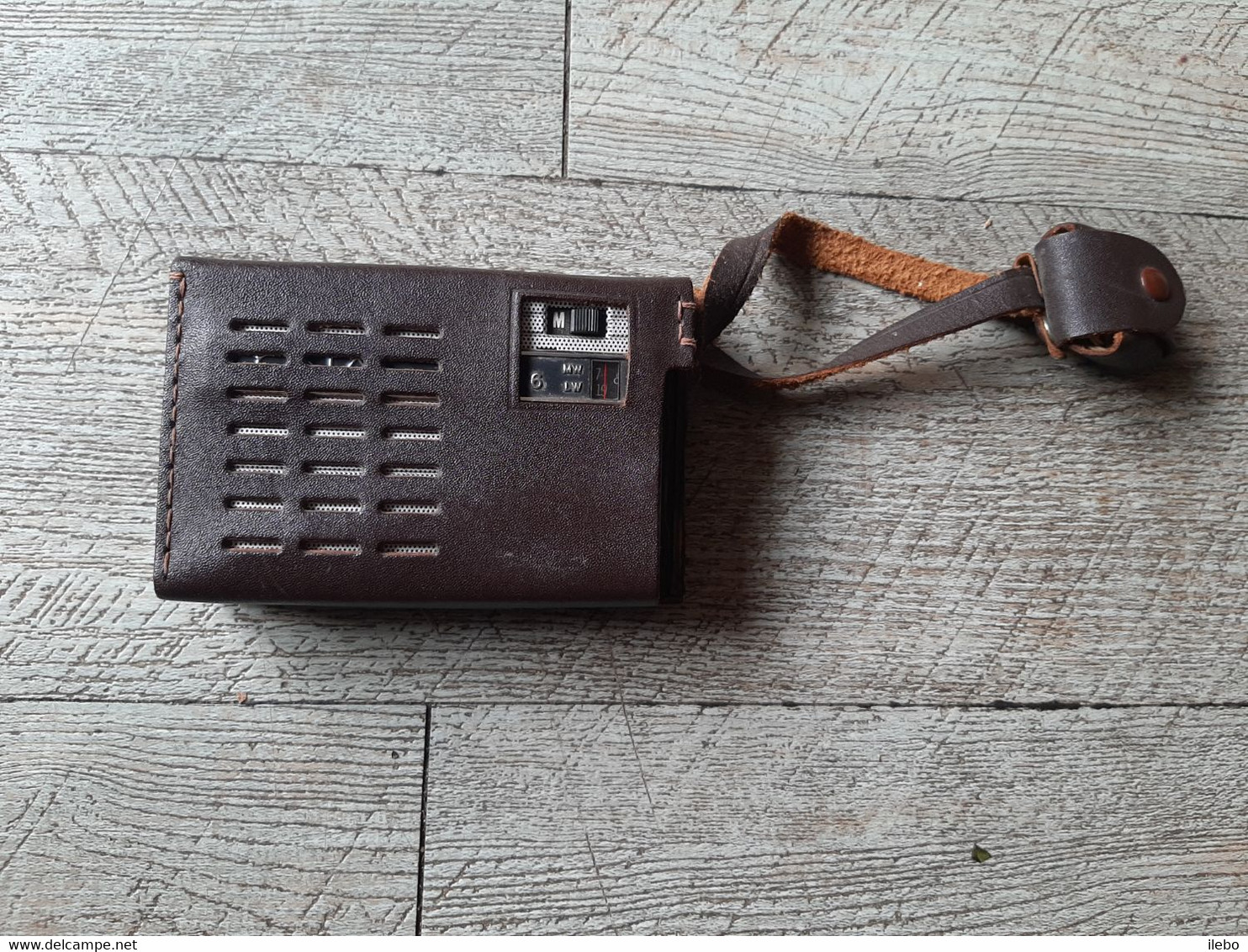 Ancien Petit  Transistor Fona Radio TSF Portatif  Avec écouteurs Dans Sa Pochette Années 1960 Vintage - Apparaten