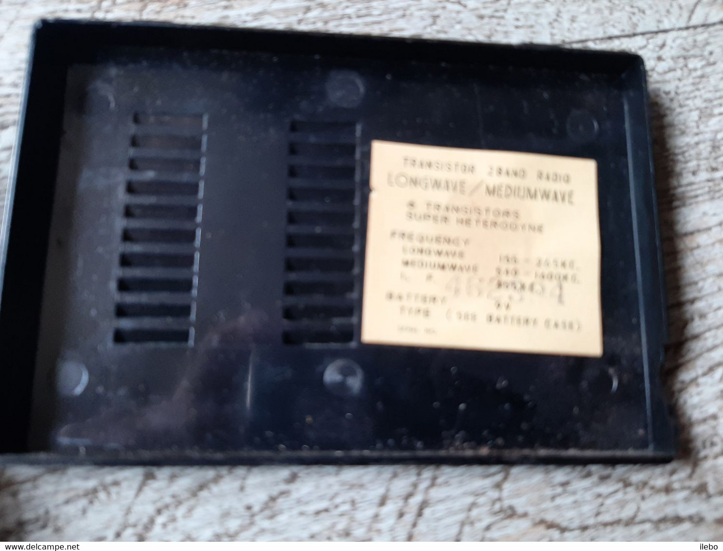 Ancien Petit  Transistor Fona Radio TSF Portatif  Avec écouteurs Dans Sa Pochette Années 1960 Vintage - Apparaten