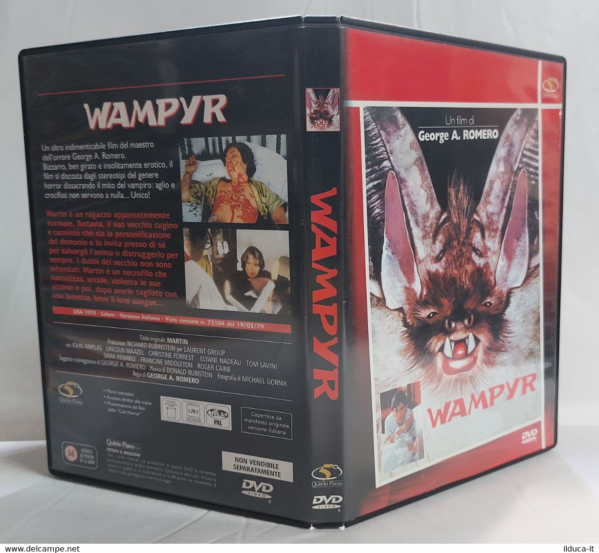 I107096 DVD - VAMPYR (1978) - John Amplas / George A. Romero - Horreur