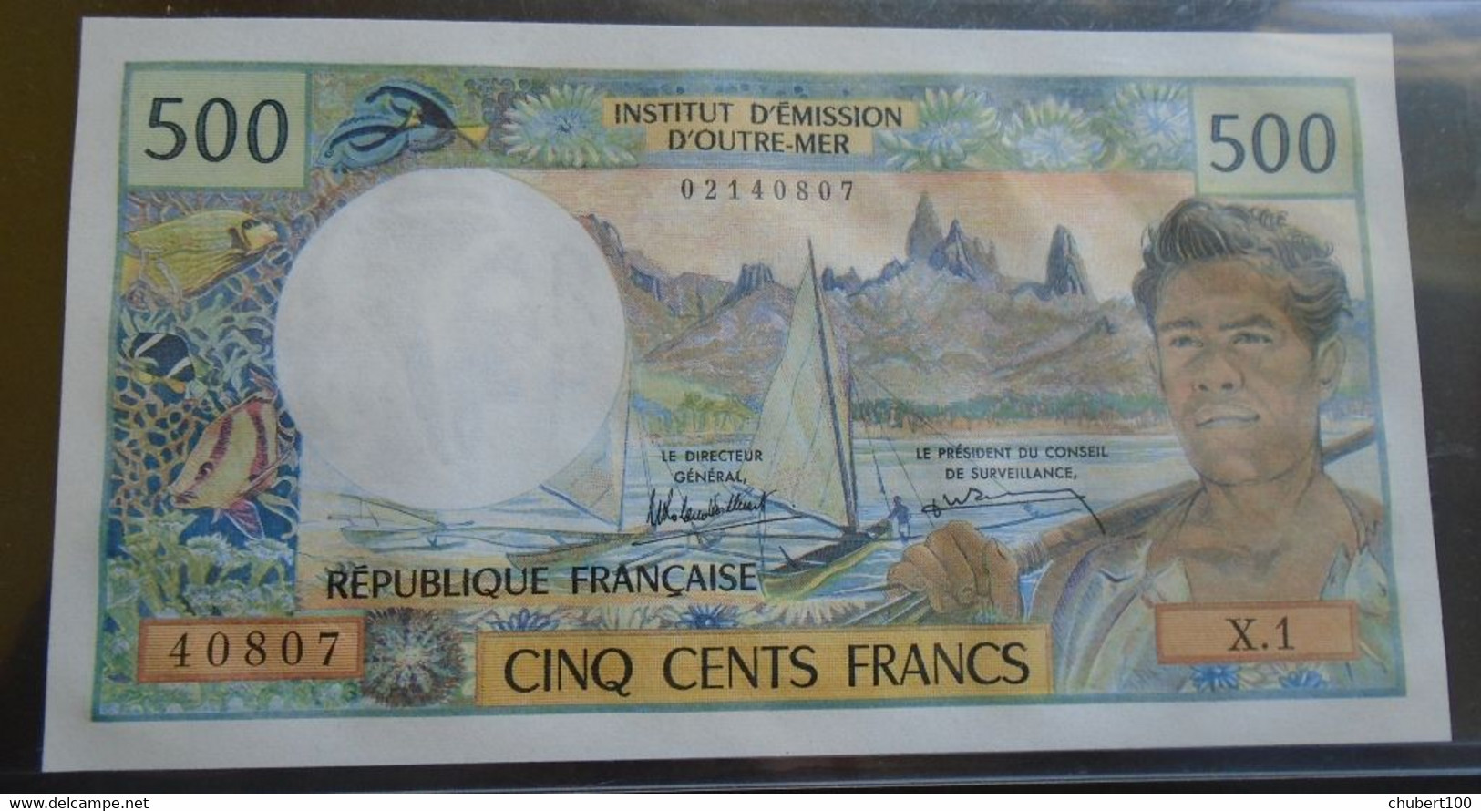 NEW CALEDONIA, P 60e ,  500 Francs ,  ND 1989 ,  UNC Neuf - Nouméa (Nieuw-Caledonië 1873-1985)